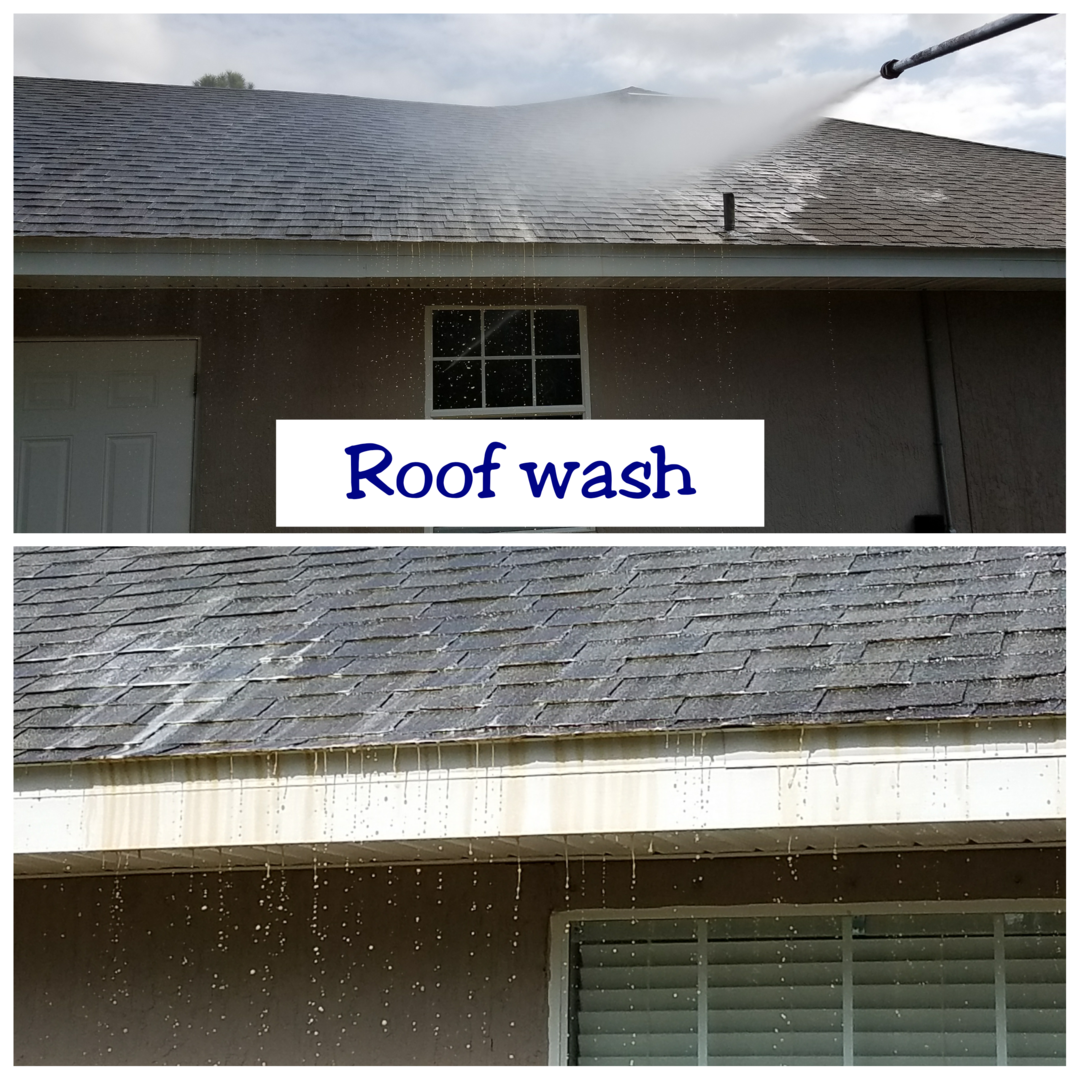 pressure washing roof top 11